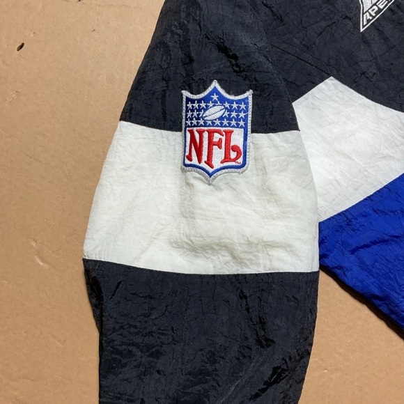 Vintage 90s Dallas Cowboys Apex One Hooded Jacket Mens M-M Pro Line NFL - Picture 3 of 16